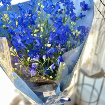 ブルーの花束｜「西冨花園」　（大阪府池田市の花キューピット加盟店 花屋）のブログ