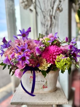 喜寿お祝いアレンジメント｜「西冨花園」　（大阪府池田市の花キューピット加盟店 花屋）のブログ