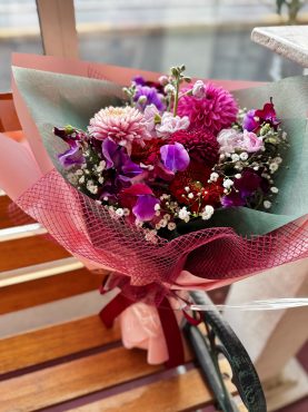 卒業の花束（はかま用１）｜「西冨花園」　（大阪府池田市の花キューピット加盟店 花屋）のブログ