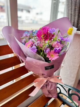 送別の花束｜「西冨花園」　（大阪府池田市の花キューピット加盟店 花屋）のブログ